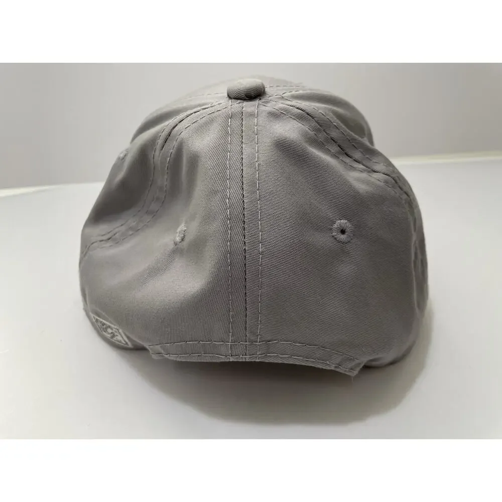 Vintage The Game R Logo SnapBack Baseball Cap Hat Gray Black Embroidered